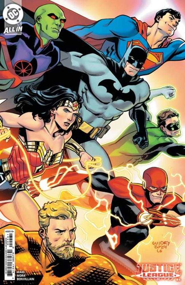 Justice League Unlimited #4 1:50 Gavin Guidry Card Stock Variant