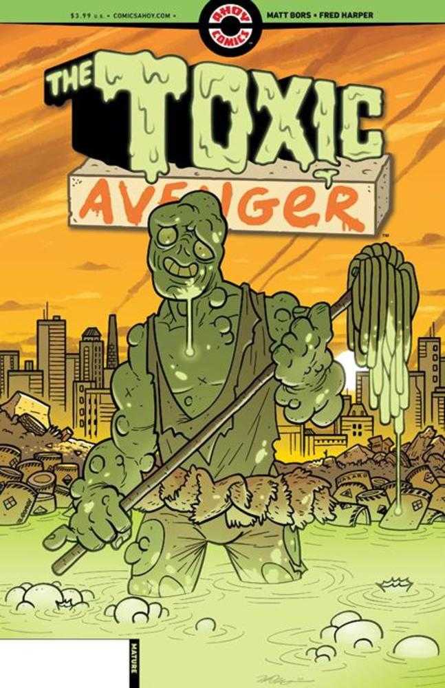Toxic Avenger #5 1:5 Copy Zander Cannon Unlock Variant (Mature)