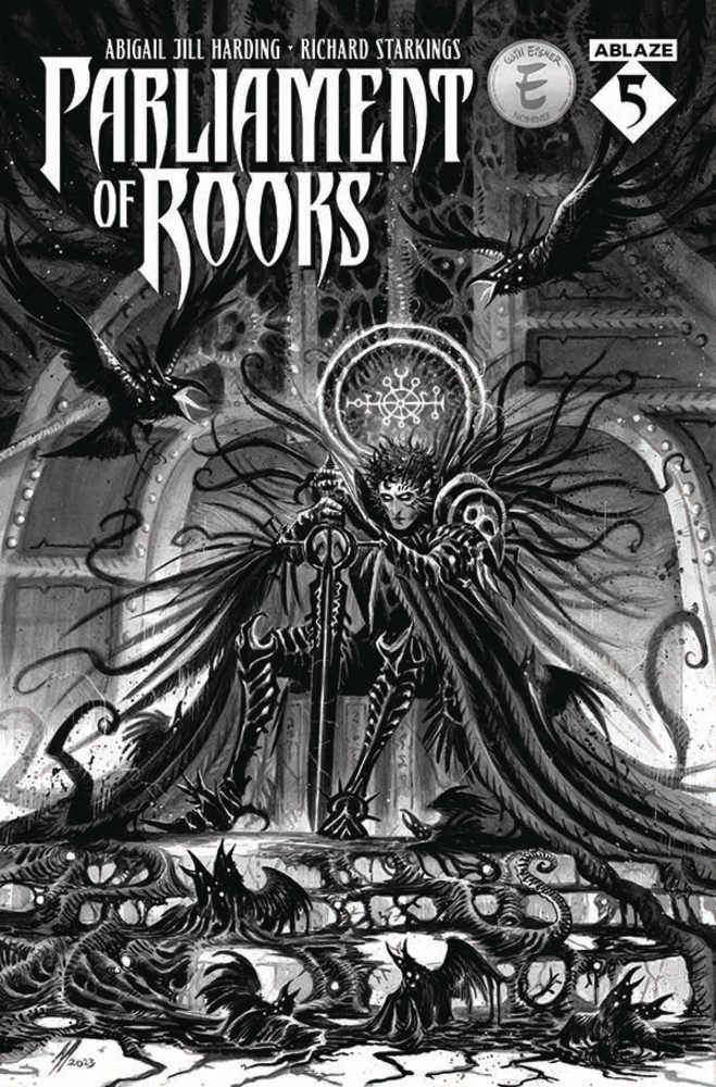 Parliament Of Rooks #5 Cover B Abigail Jill Harding Black & White (Mature)