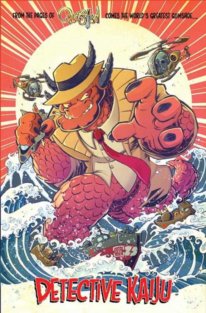 Detective Kaiju #1 (Of 4) Cover D Jon Sommariva (Mature)