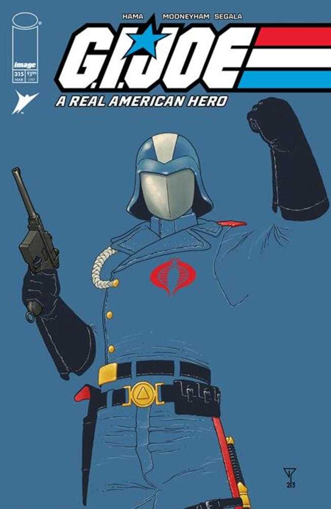 G.I. Joe A Real American Hero #315 Cover C 1 in 10 Francis Portela Camouflage Variant