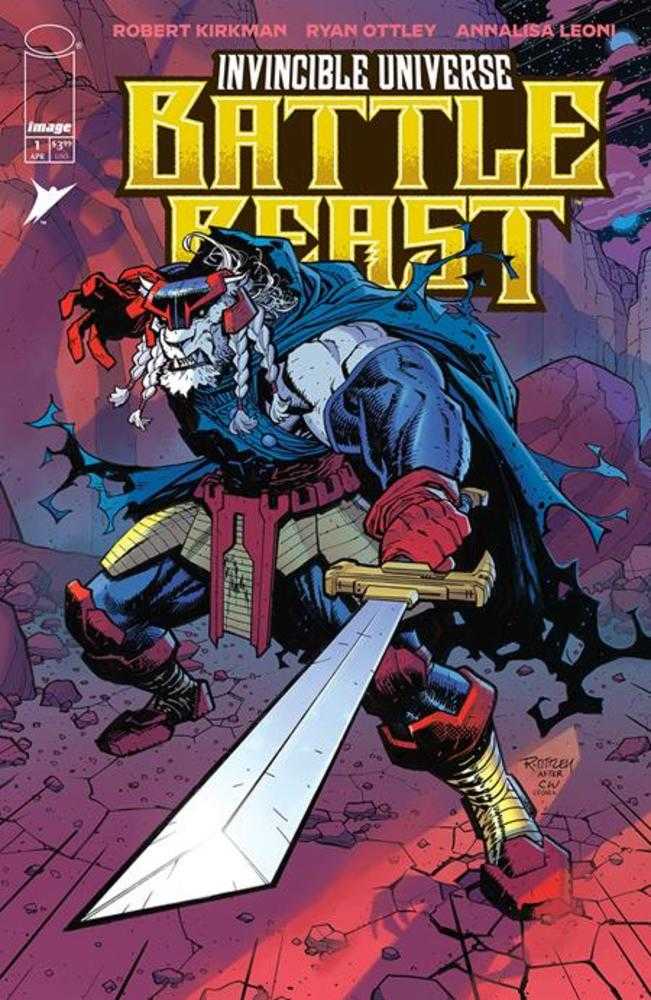 Invincible Universe Battle Beast #1 Cover A Ryan Ottley & Annalisa Leoni - ONE PER CUSTOMER