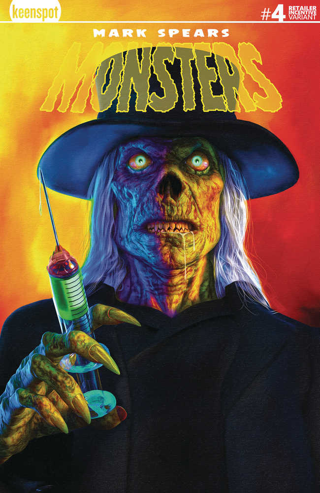 Mark Spears Monsters #4 Cover H 1:25 Variant Edition