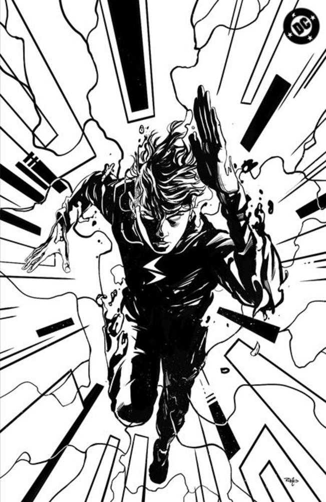 Absolute Flash #1 1:100 Nick Robles Black & White Card Stock Variant *Discounted Due to Slight Damage*