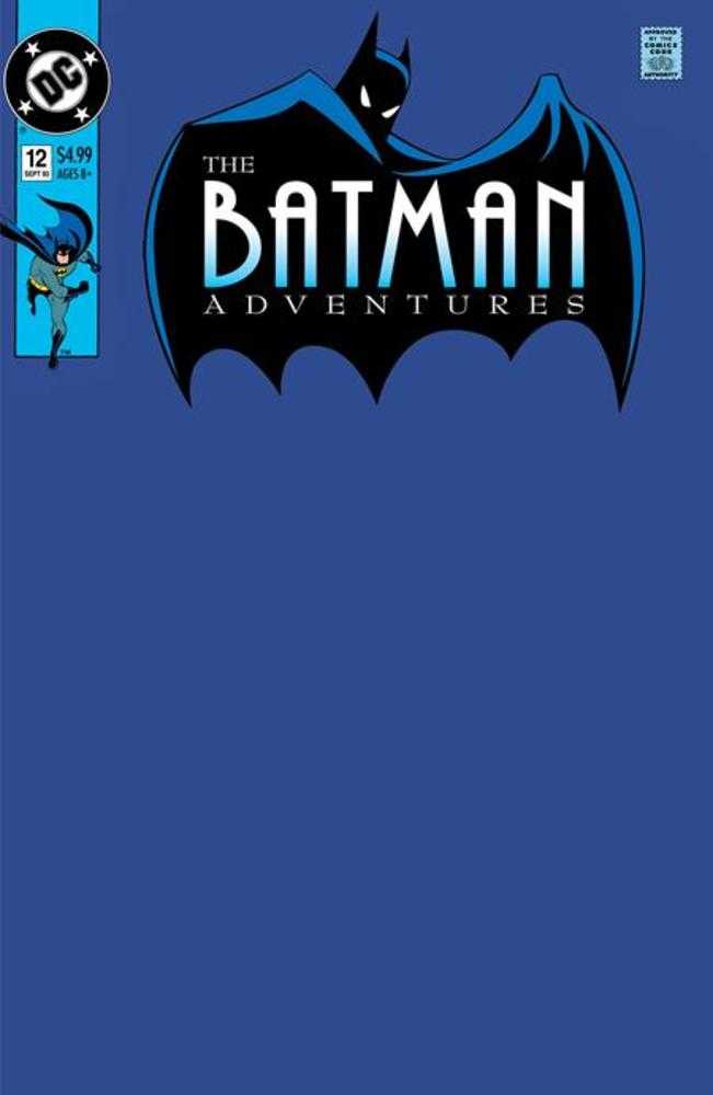 Batman Adventures #12 Facsimile Edition Cover D Blank Variant