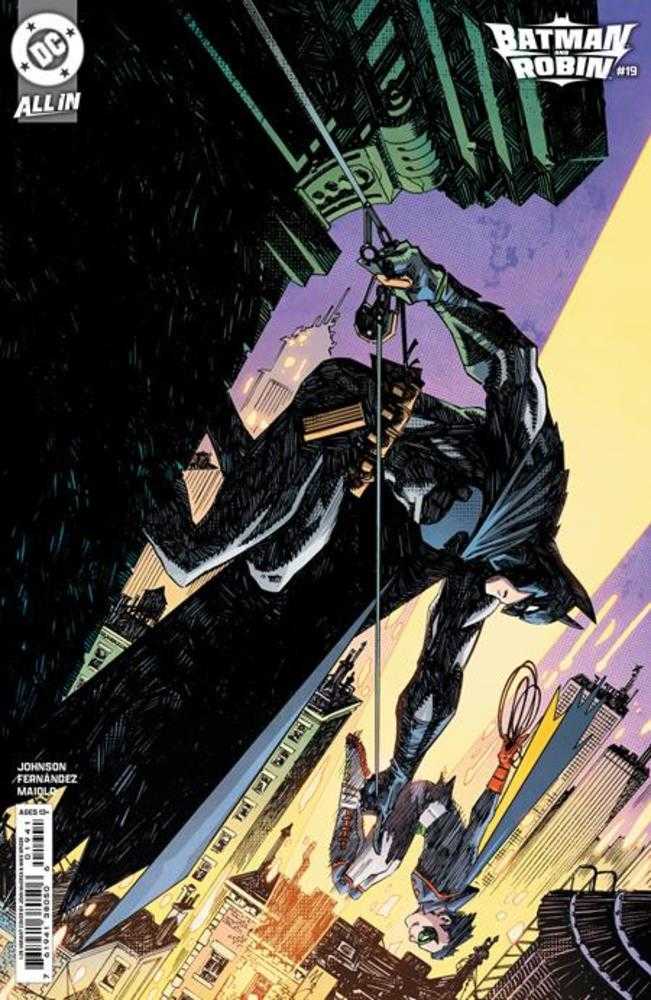 Batman And Robin #19 1:25 John Mccrea Card Stock Variant