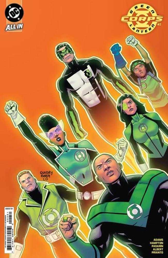 Green Lantern Corps #2 1:25 Gavin Guidry Card Stock Variant