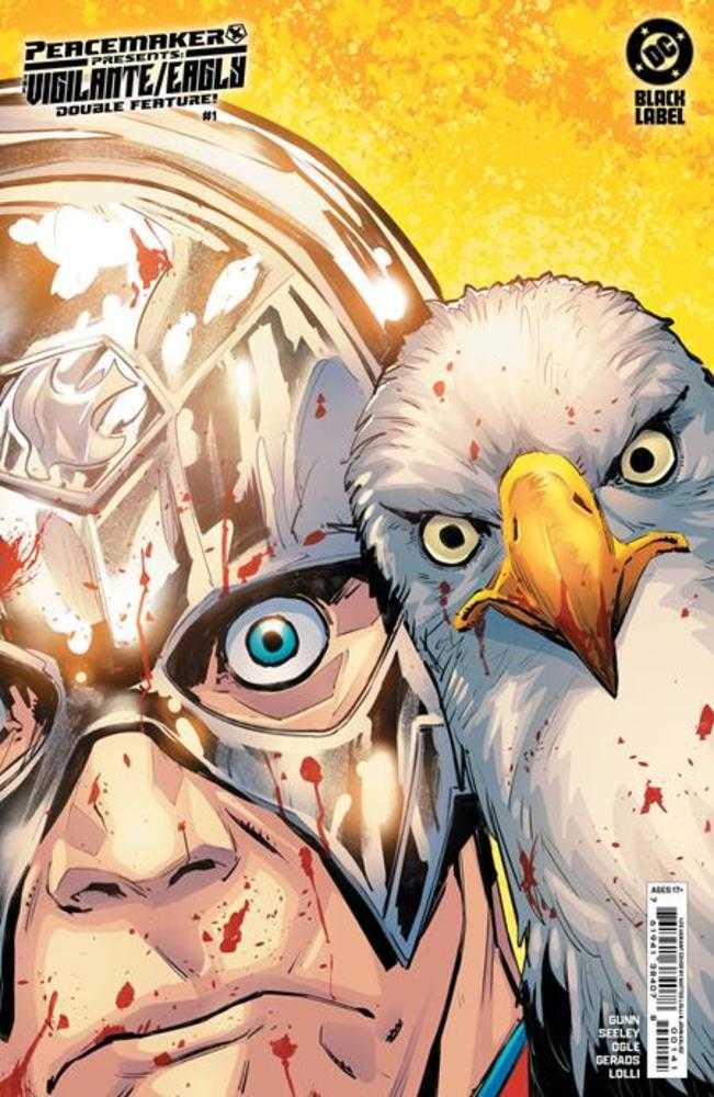 Peacemaker Presents The Vigilante Eagly Double Feature #1 (Of 5) Cover E 1 in 25 Matteo Lolli Card Stock Variant (Mature)