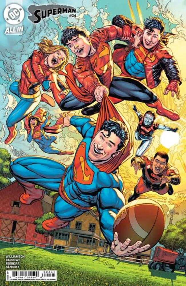 Superman #24 1:25 Fernando Pasarin & Oclair Albert Card Stock Variant