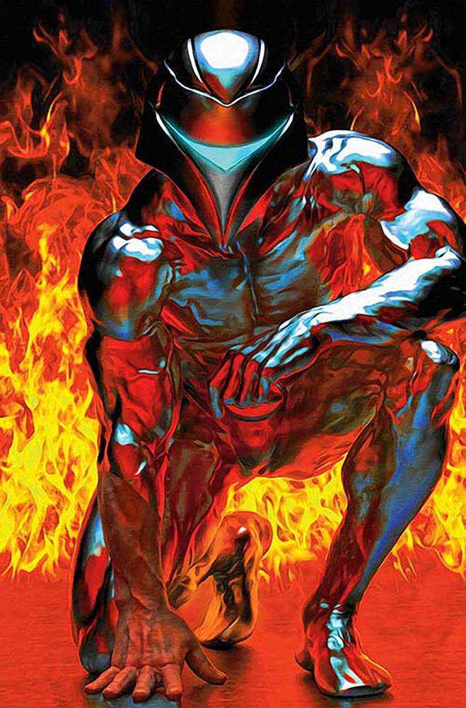 Silverhawks #1 1:15 Foc Variant Edition Spears Closeup Virgin