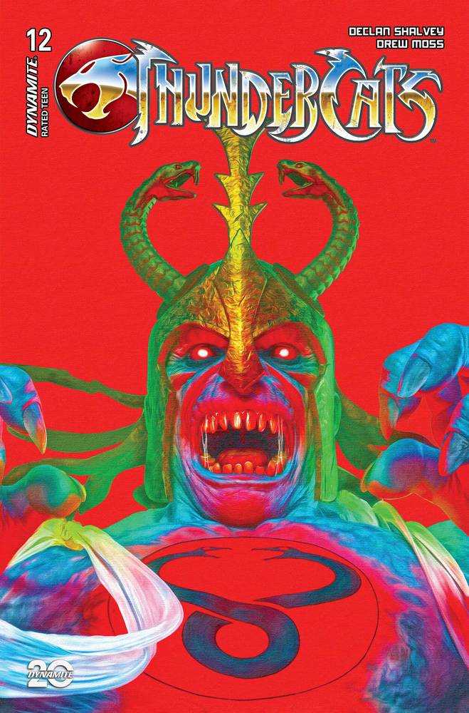 Thundercats #12 1:7 Foc Variant Edition Spears Red Bkgr Foil