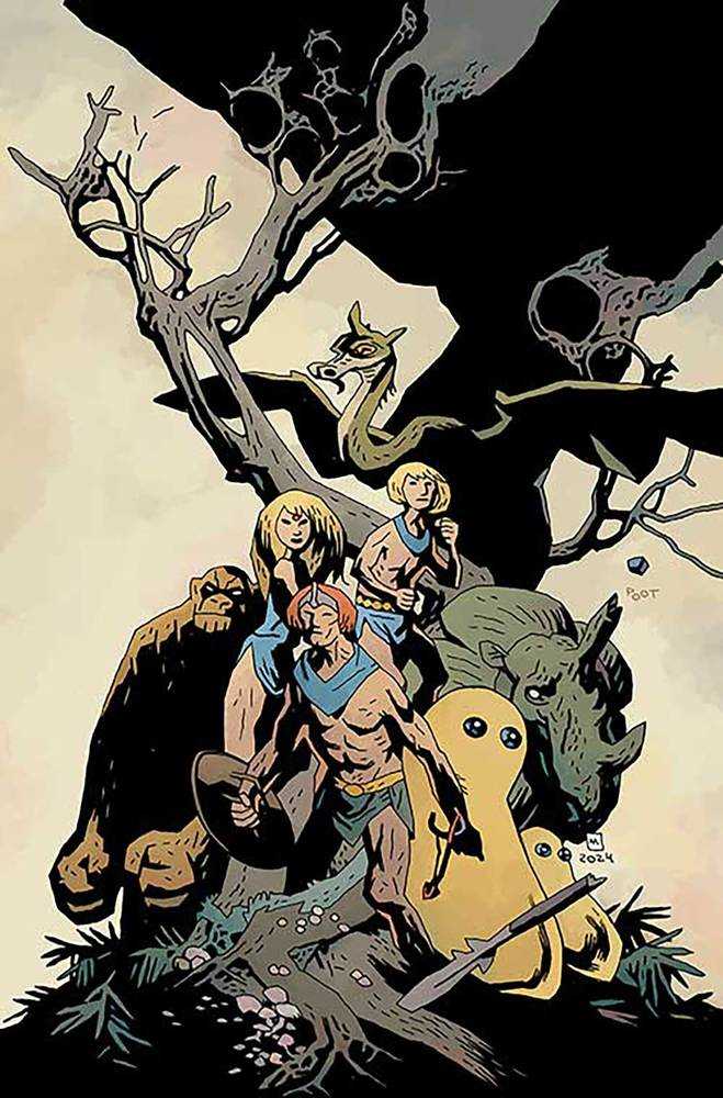 Herculoids #1 1:15 Variant Edition Mignola Foil Virgin