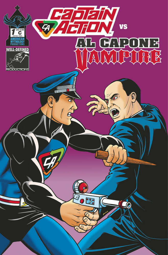 Captain Action vs Al Capone Vampire #1 Cover C 10 Copy Variant Edition Fr