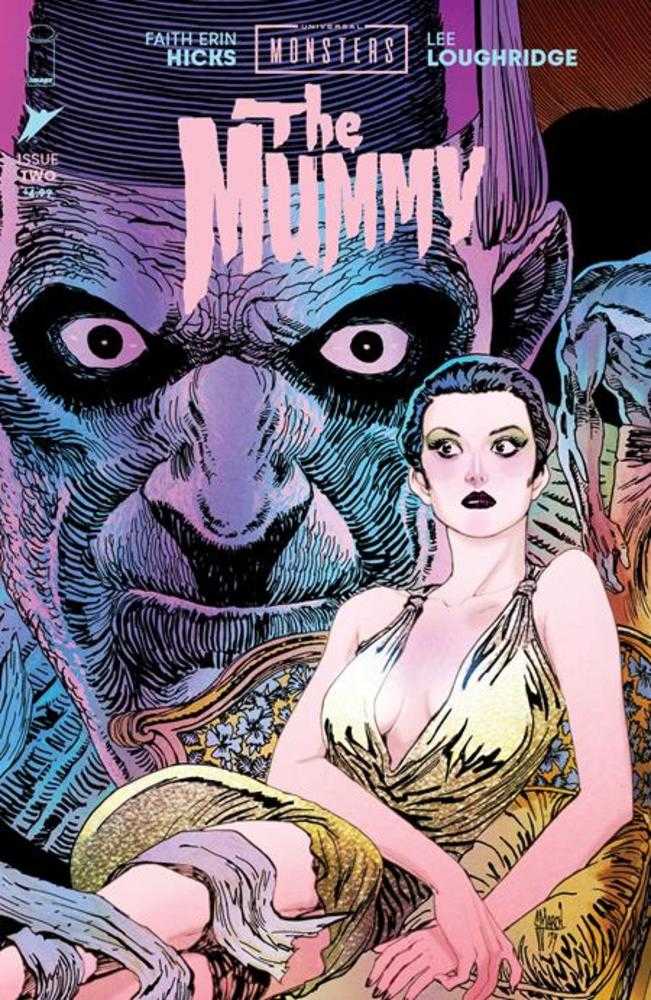 Universal Monsters The Mummy #2 1:10 Guillem March Connecting Variant
