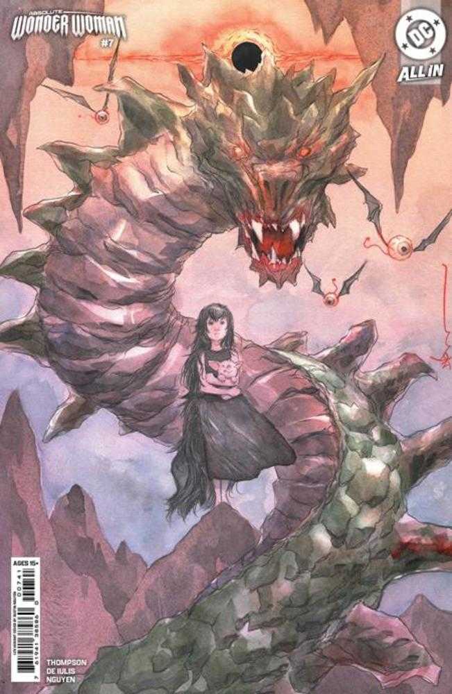 Absolute Wonder Woman #7 1:25 Dustin Nguyen Card Stock Variant