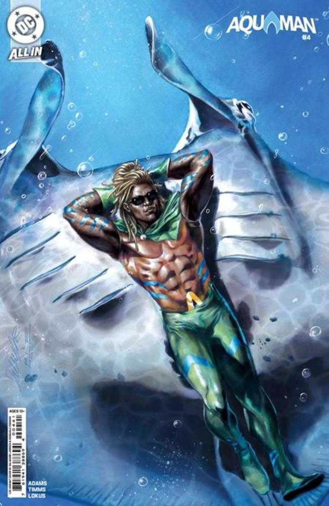 Aquaman #4 Cover E 1:25 Salvador Larroca Card Stock Variant
