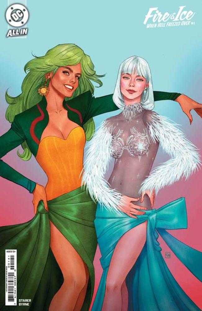 Fire & Ice Hell When Freezes Over #1 1:25 Kevin Wada Card Stock Variant