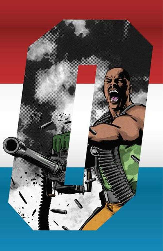 G.I. Joe A Real American Hero Roadblock #1 1:25 Jorges Fornes Foil Letter Variant