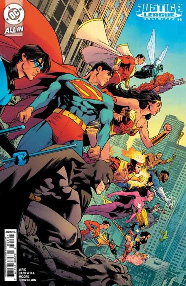 Justice League Unlimited #6 1:50 Travis G Moore Card Stock Variant (We Are Yesterday)