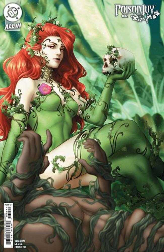 Poison Ivy #32 Cover E 1 in 25 Robin Zombie Higginbottom Card Stock Variant