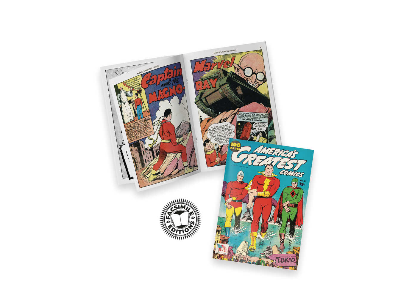 Ps Artbooks Americas Greatest Comics Facsimile Edition #3