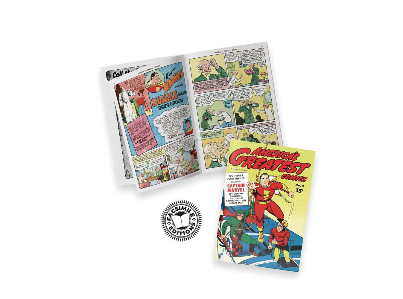 Ps Artbooks Americas Greatest Comics Facsimile Edition #4