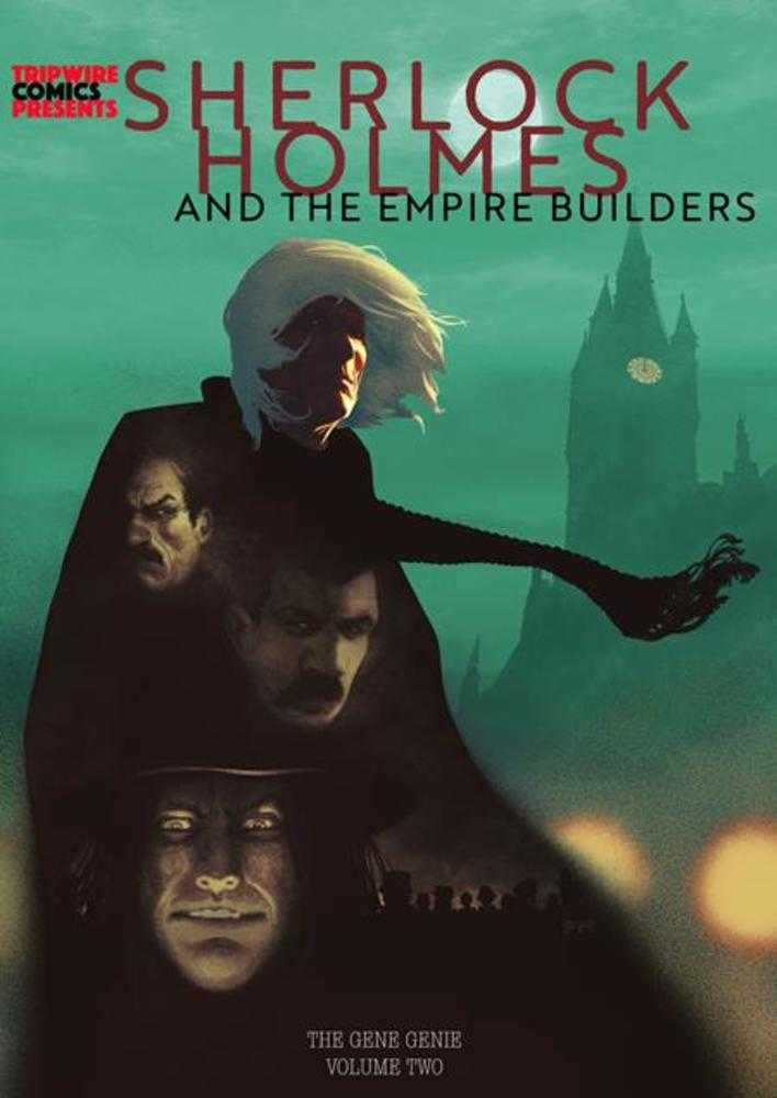 Sherlock Holmes And The Empire Builders Hardcover Volume 02 The Gene Genie Frazer Irving Variant