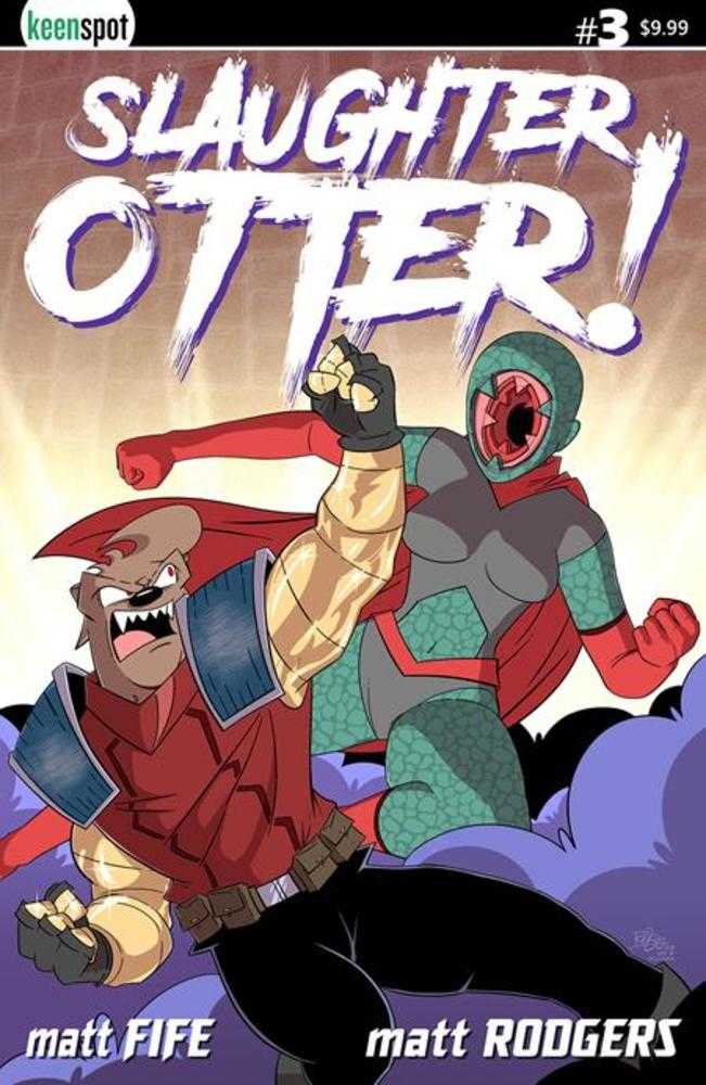 Slaughter Otter #3 Cover D Matt Rodgers Spot Foil