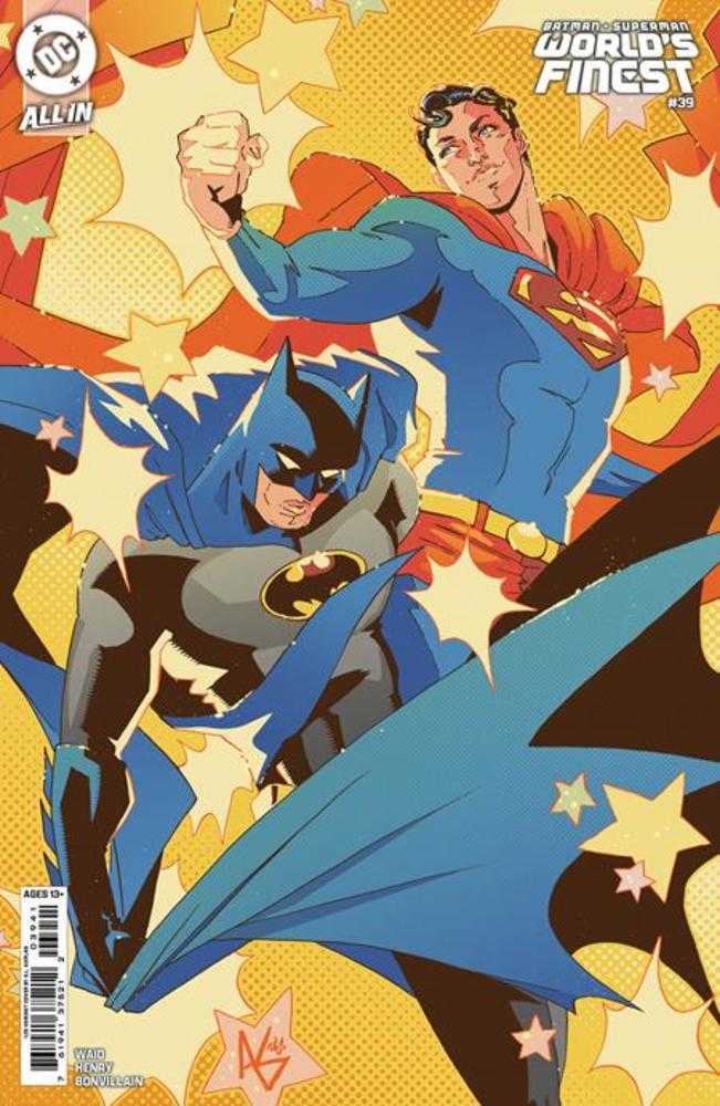 Batman Superman Worlds Finest #39 1:25 Al Kaplan Card Stock Variant (We Are Yesterday)