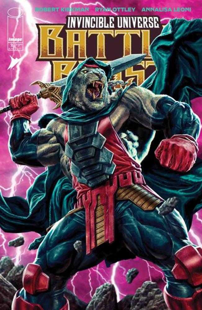 Invincible Universe Battle Beast #2 1:100 Lee Bermejo Variant