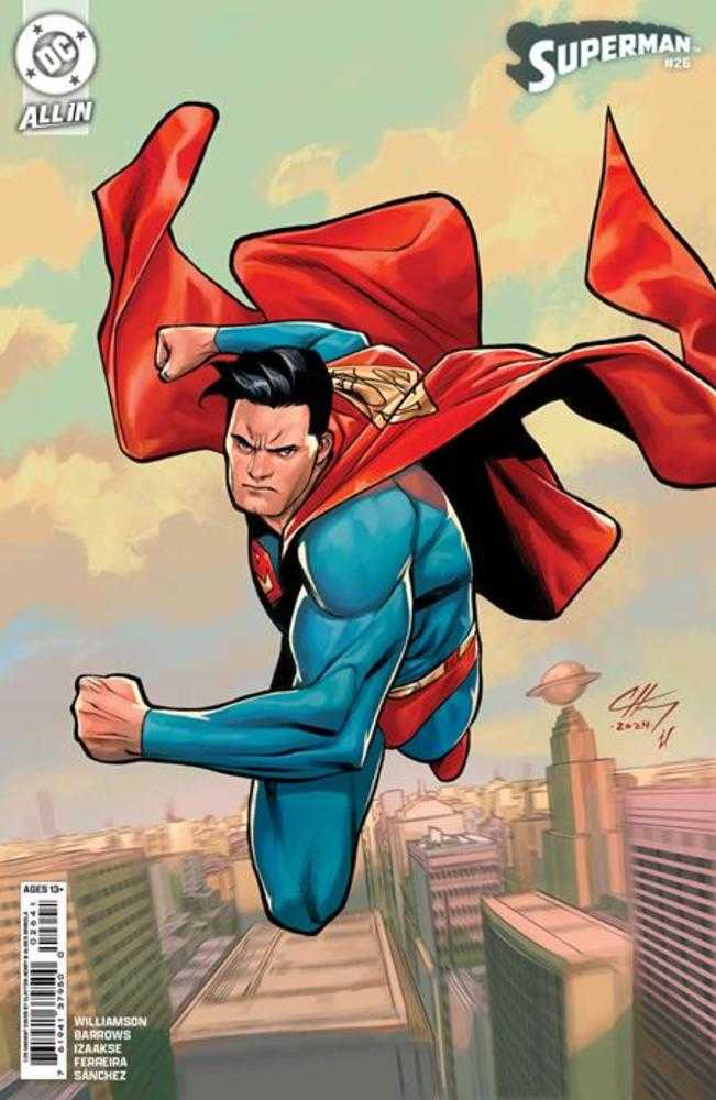 Superman #26 1:25 Clayton Henry Card Stock Variant