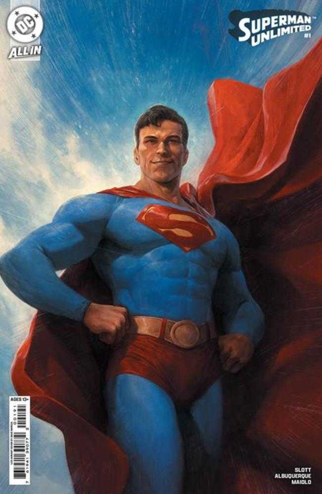 Superman Unlimited #1 1:25 Dave Rapoza Card Stock Variant