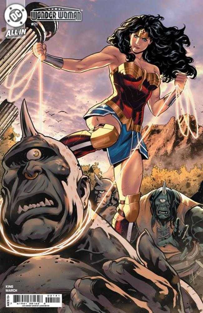 Wonder Woman #21 1:25 Lucas Meyer Card Stock Variant