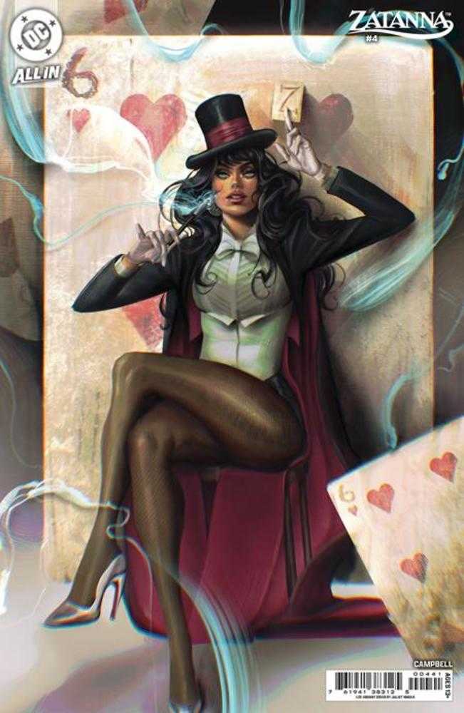 Zatanna #4 1:25 Juliet Nneka Card Stock Variant