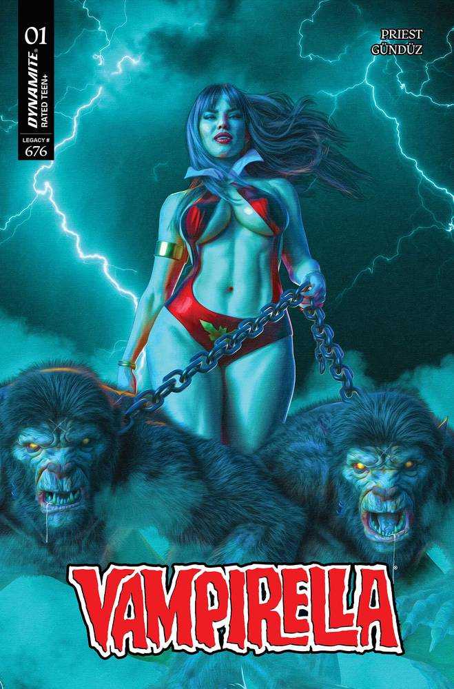 Vampirella (2025) #1 Cover Y Foc Bonus Spears Foil