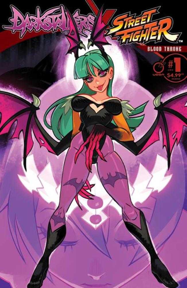 Darkstalkers X Street Fighter Blood Throne #1 (One Shot) 1:5 Cover D Inc Alex Ahad Variant