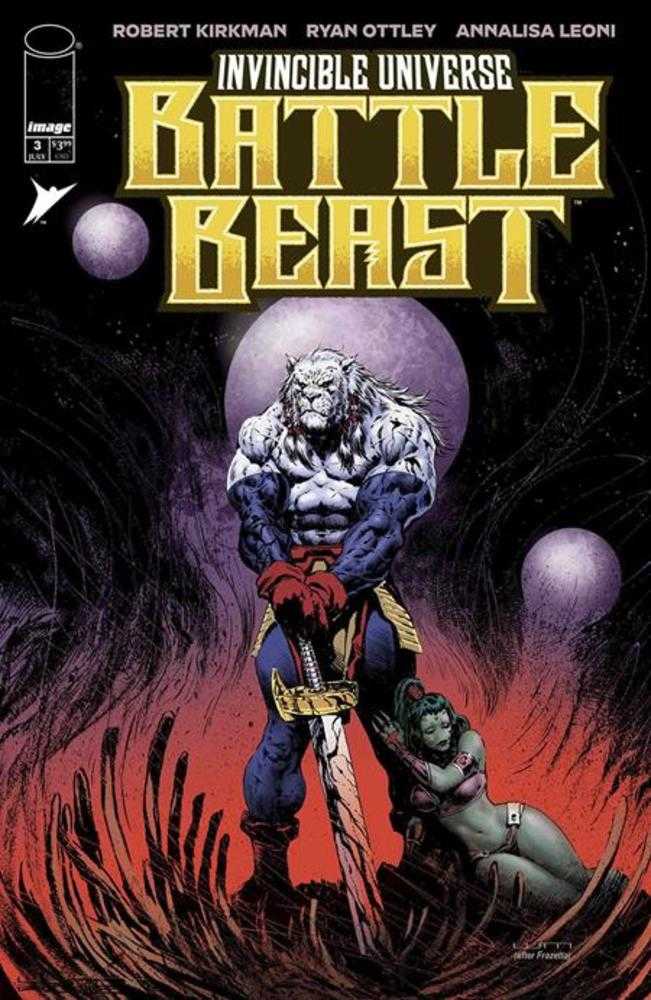 Invincible Universe Battle Beast #3 1:50 Cover E Liam Sharp Variant