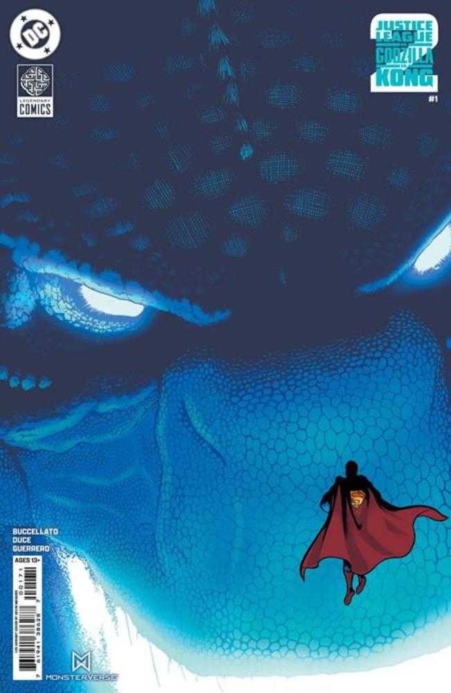 Justice League vs Godzilla vs Kong 2 #1 1:25 Kevin Maguire Card Stock Variant