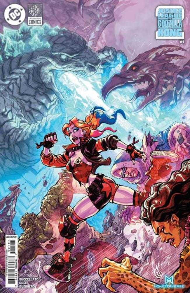 Justice League vs Godzilla vs Kong 2 #1 1:50 Carlos Danda Card Stock Variant