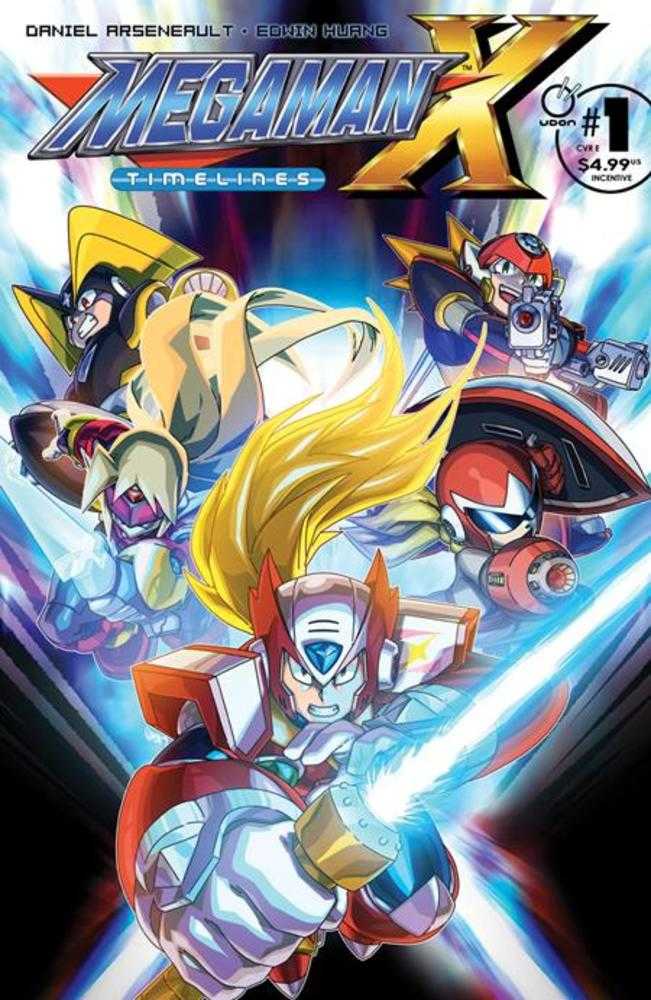 Mega Man X Timelines #1 (One Shot) 1:5 Cover E Inc  Jeffrey Chamba Cruz Variant
