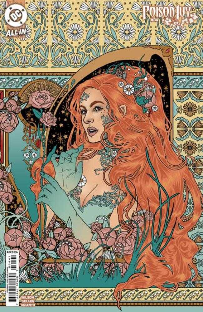 Poison Ivy #34 1:25 Helen Mask Card Stock Variant