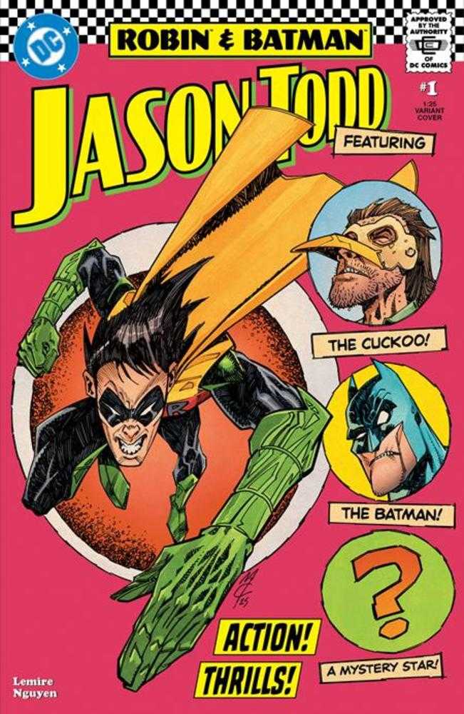 Robin & Batman Jason Todd #1 1:25 John Mccrea Variant