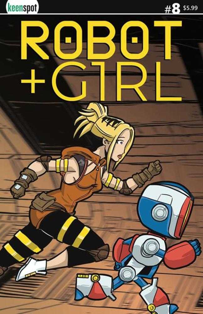 Robot + Girl #8 Cover A Mike White