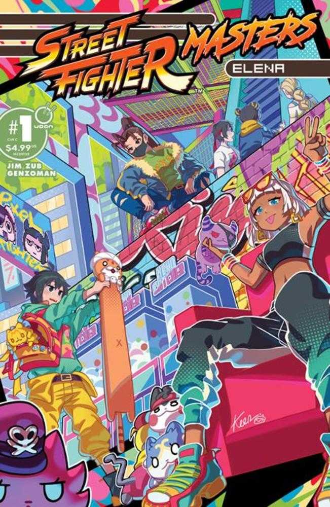 Street Fighter Masters Elena #1 (One Shot) 1:5 Cover C Keenbiscuit Variant