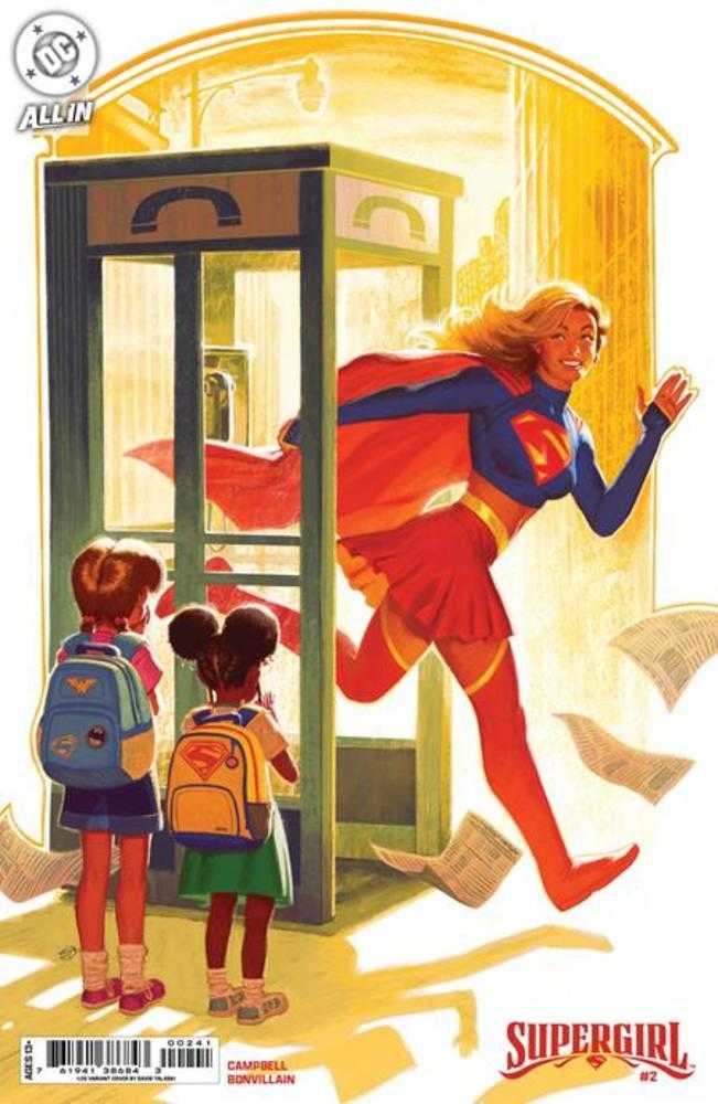 Supergirl #2 1:25 David Talaski Card Stock Variant