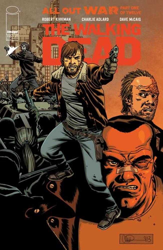 Walking Dead Deluxe #115 Cover B Charlie Adlard & Dave Mccaig Variant (Mature)