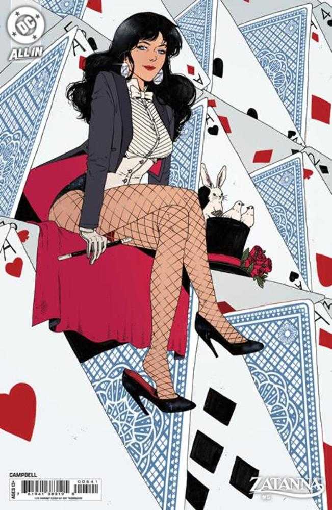 Zatanna #5 (Of 6) 1:25 Zoe Thorogood Card Stock Variant