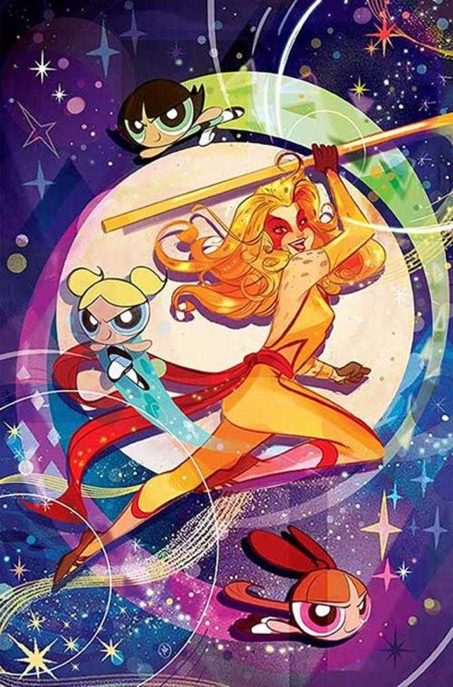Thundercats Powerpuff Girls #1 1:10 Cover I Nicoletta Baldari Full Art Variant