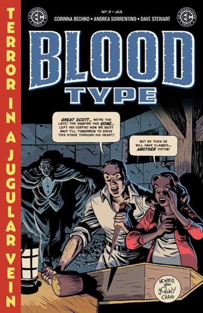 EC Blood Type #2 (Of 4) 1:10 Cover C Albert Monteys EC Homage Variant