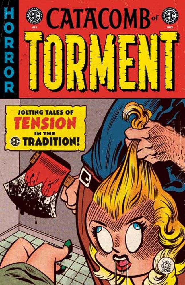 EC Catacomb Of Torment #1 1:10 Cover E Jay Stephens EC Homage Variant